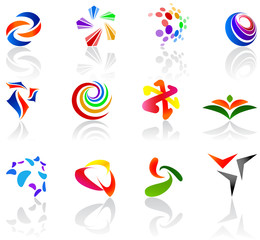 Fototapeta premium Set of different icons for your design