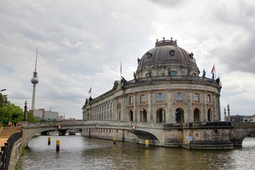 Fototapeta na wymiar Musee wyborem Berlinie