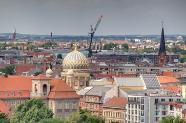 Fototapeta na wymiar toits de Berlin