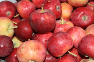 Fototapeta na wymiar Siberian apples (Ranetki)