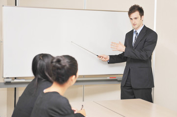 young teacher