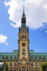 Fototapeta premium Hamburger Rathaus