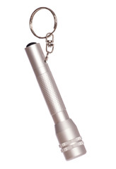 Silver torch keyring