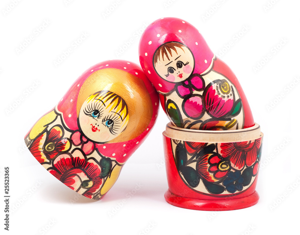 Wall mural Russian Dolls