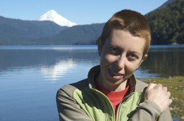 portrait in the landscape