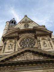 Iglesia de Saint Etienne du mont en Paris