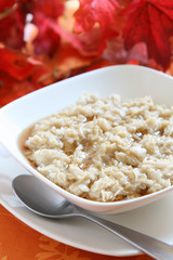 Oatmeal with Maple Syrup