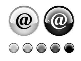 Buttons for web. Vector.