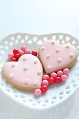 Heart shape cookies