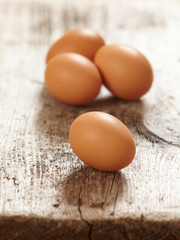 brown eggs