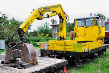 Gleisbagger