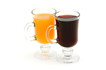 various natural fresh juice