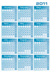 Calendar 2011