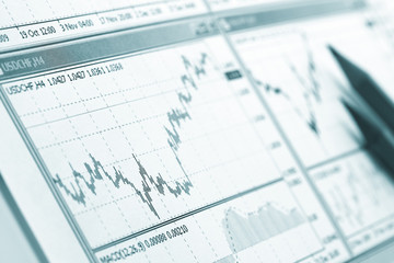 pencils on the diagram