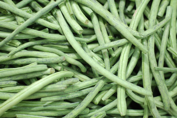 grüne Bohnen Hülsenfrucht