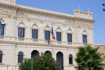 Fototapeta na wymiar Palazzo del Commercio (Siracusa, Ortigia)