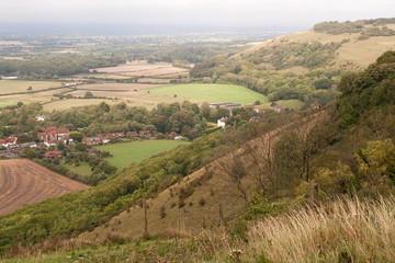 Fototapeta na wymiar View from Devil's Dyke, Sussex
