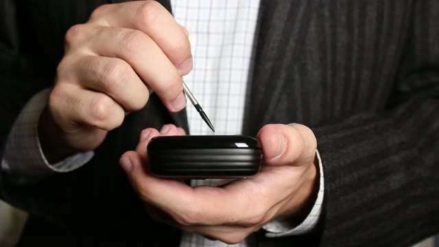 Business planning on smart cell phone