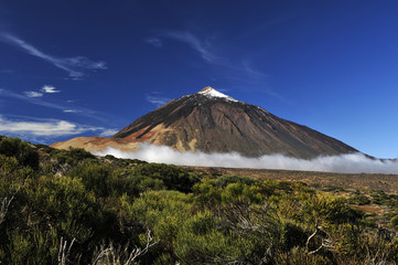 Teide volcano from far - obrazy, fototapety, plakaty