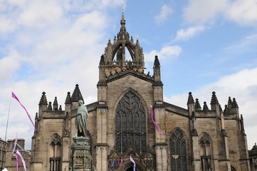 Fototapeta na wymiar St. Giles Cathedral, Royal Mile, Edinburgh, Scotland