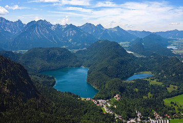 Fototapeta na wymiar Bavarian landscape