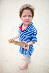 Portrait of little boy