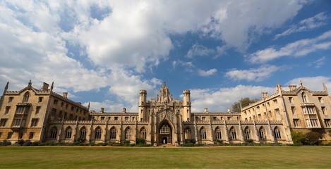 Fototapeta na wymiar St John College. Cambridge. UK.