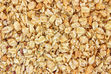 organic hemp and flax seed granola cereal