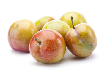 Yellow plum fruit