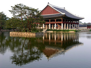 Fototapeta na wymiar Korea - Seul - Gyeongbokgung Palace