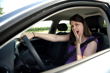 Müdigkeit am Steuer