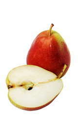Two ripe pear