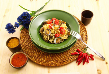 spaghetti alle vongole