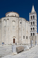 Fototapeta na wymiar Zadar cityscape.