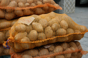 Kartoffeln im Sack