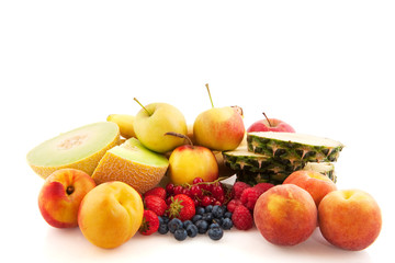 Naklejka na ściany i meble assortment fresh fruit