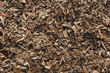 plaquette de bois de chauffage