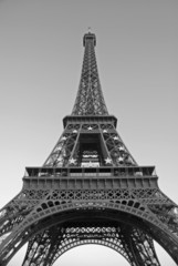 Obraz premium Eiffel_Turm_sw