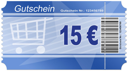 15 Euro Gutschein