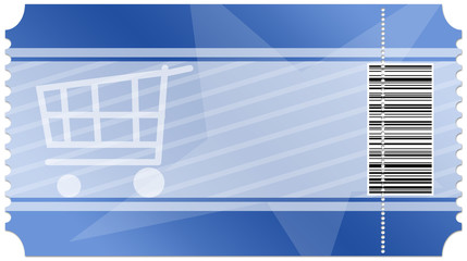 Gutschein Ticket Coupon - blank