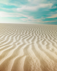 Naklejka na ściany i meble Sand Dunes Landscape