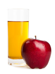 red apple
