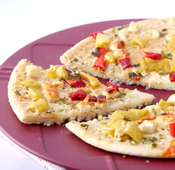 vegetarische Pizza
