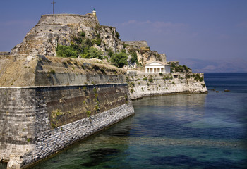 Fototapeta na wymiar Twierdza Korfu