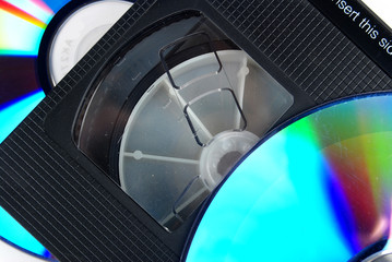 DVD with videotape