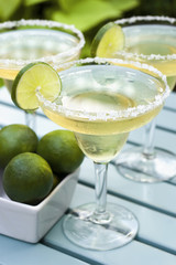 Margaritas with Lime