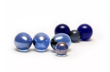 Blue Glass Balls