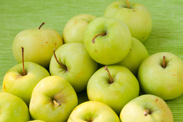 .Green apples