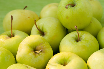 .Green apples