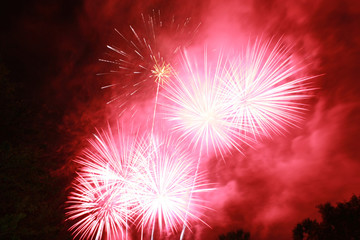 Firework of mother's day